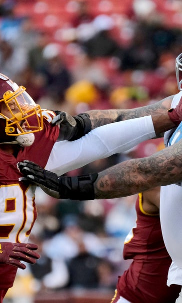 Redskins come back to beat Lions; Haskins misses final snap
